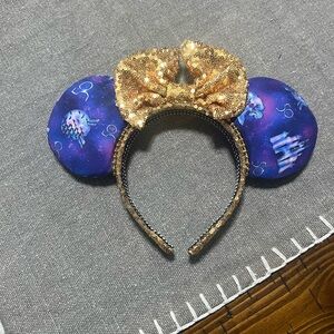 Disney 50TH Ears with Gold Accents